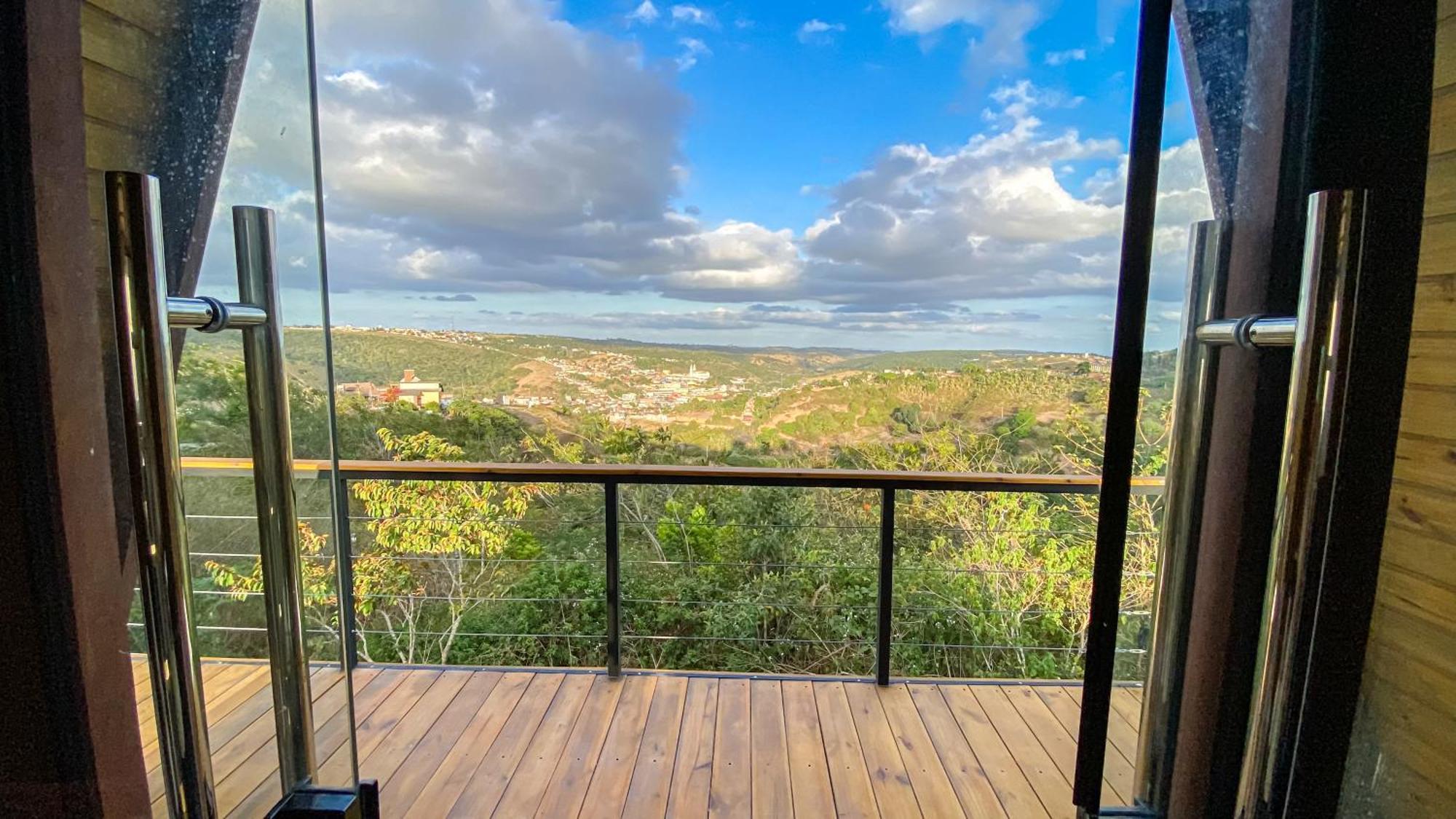 Chales Alta Vista Bananeiras Buitenkant foto